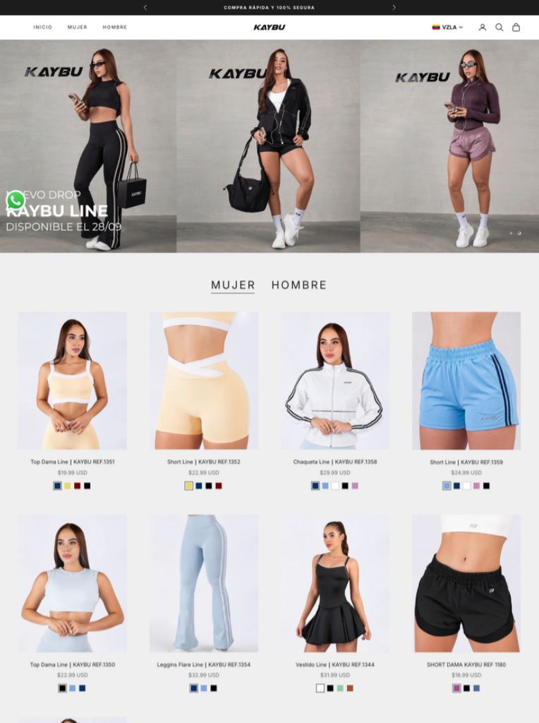 Tienda online kaybuve